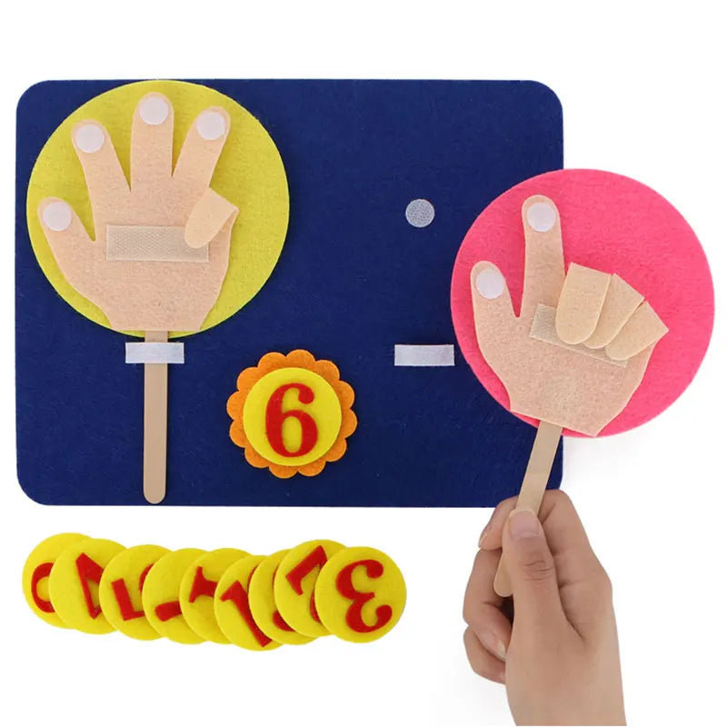 Children's Cognitive Toy in Felt