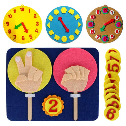 Children's Cognitive Toy in Felt