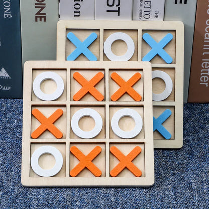 Wooden Tic-Tac-Toe