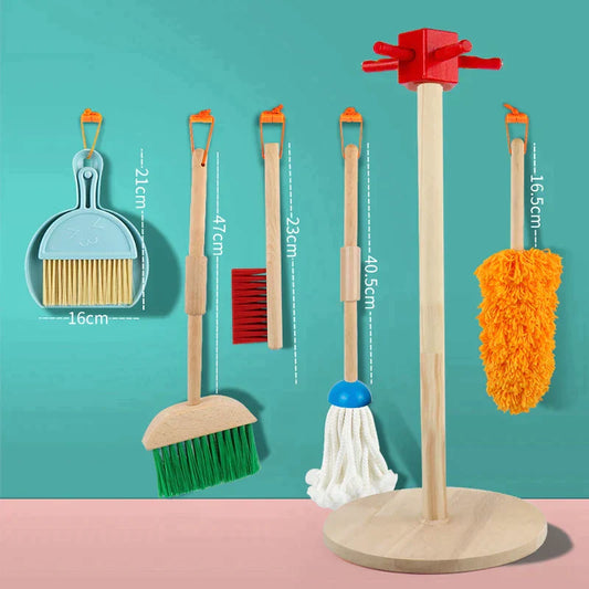 Wooden Cleaning Kit for Kids
